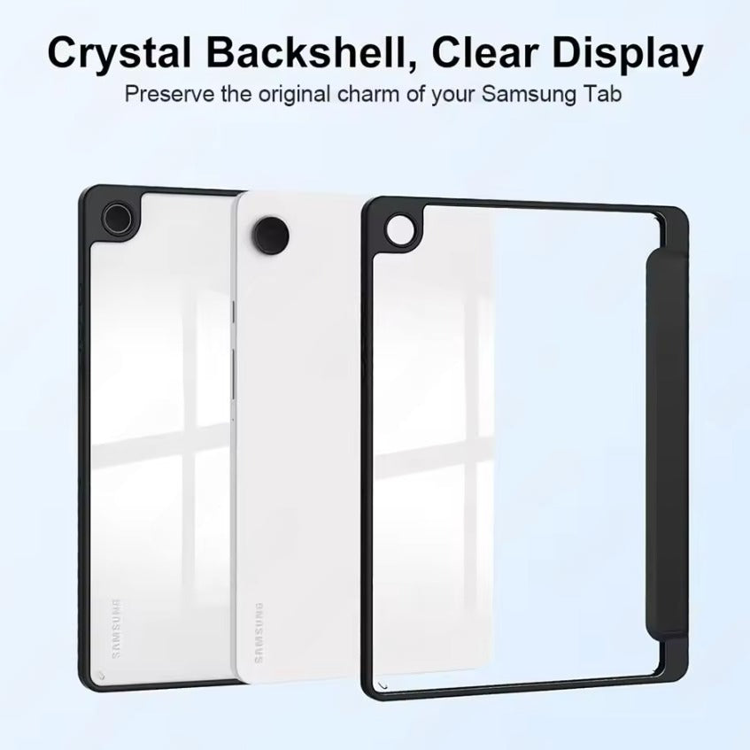 Samsung Galaxy Tab A11 Clear Back Acrylic Case – Transparent Slim Shockproof Cover NZ techplus