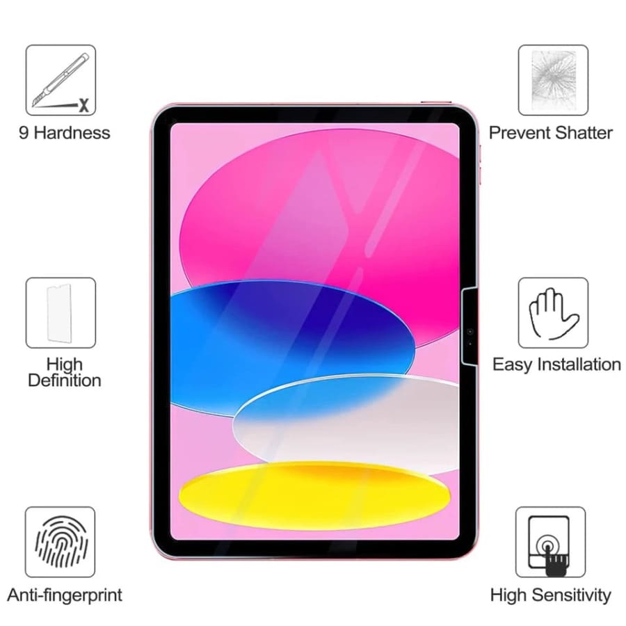 Screen Protector for iPad (A16) 11” (2025) / iPad 10th Gen 10.9” (2022) 9eight5