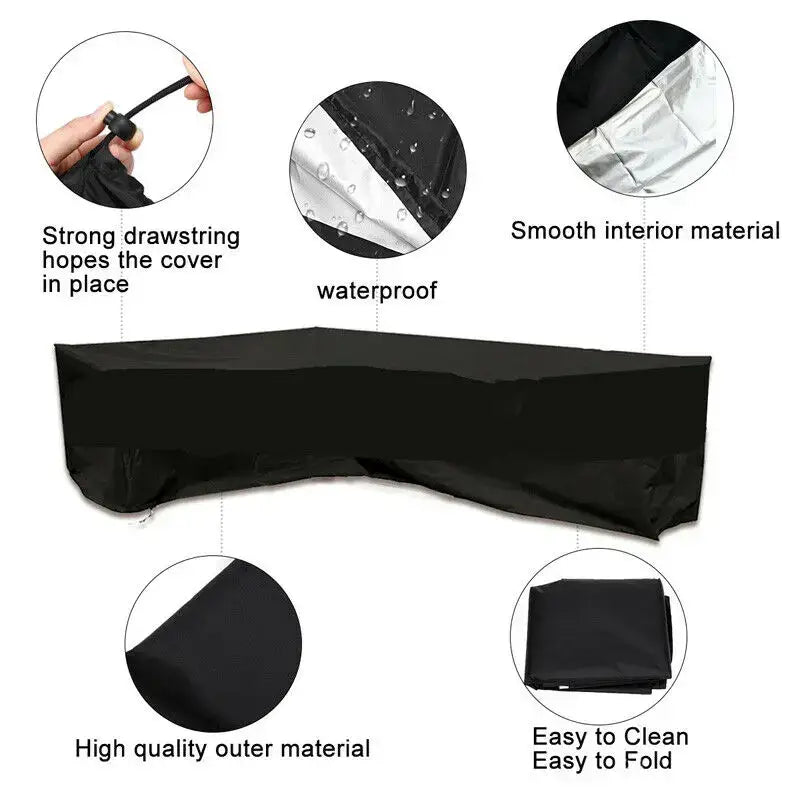 Shape Waterproof Rattan Sofa Cover (available in different sizes) Habicare