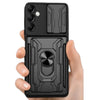 Shockproof Card Slot Case for Samsung Galaxy Note & S Series (Black)