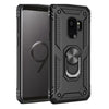 Shockproof Ring Holder Case for Samsung Galaxy Series (Black)