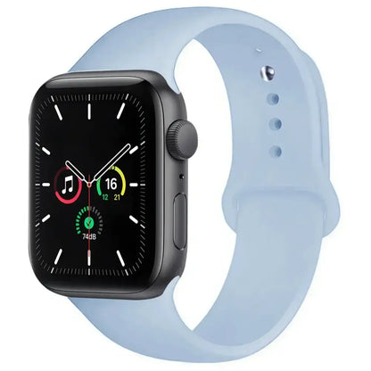 Silicone Band for Apple Watch Series (38mm - 42mm) (available in 45 colours) Habicare