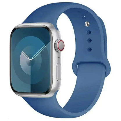 Silicone Band for Apple Watch Series (38mm - 42mm) (available in 45 colours) Habicare