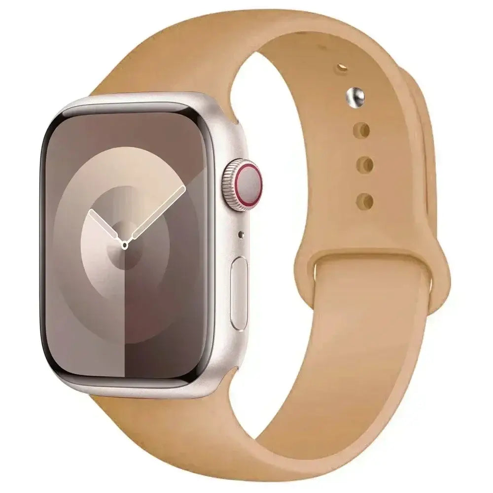 Silicone Band for Apple Watch Series (38mm - 42mm) (available in 45 colours) Habicare