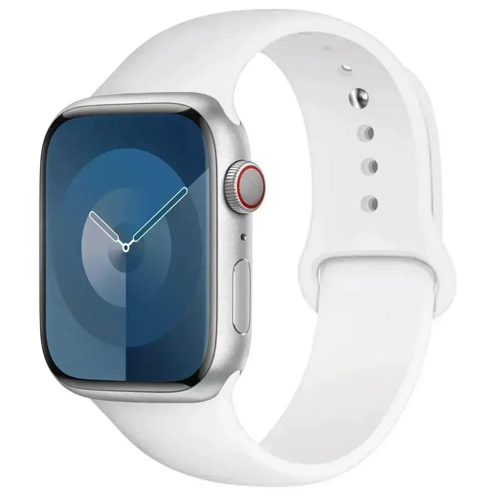 Silicone Band for Apple Watch Series (38mm - 42mm) (available in 45 colours) Habicare