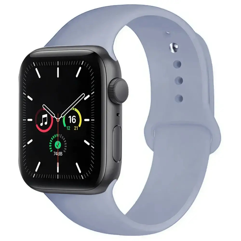 Silicone Band for Apple Watch Series (38mm - 42mm) (available in 45 colours) Habicare