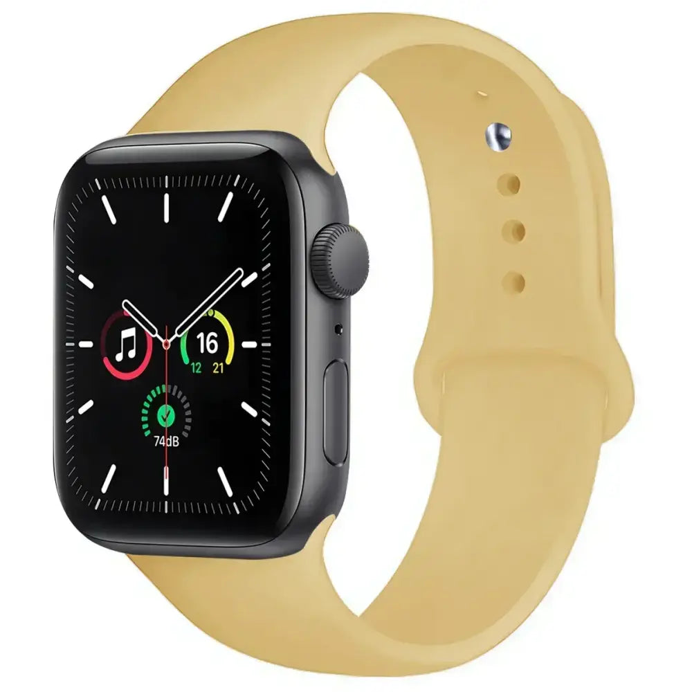 Silicone Band for Apple Watch Series (38mm - 42mm) (available in 45 colours) Habicare