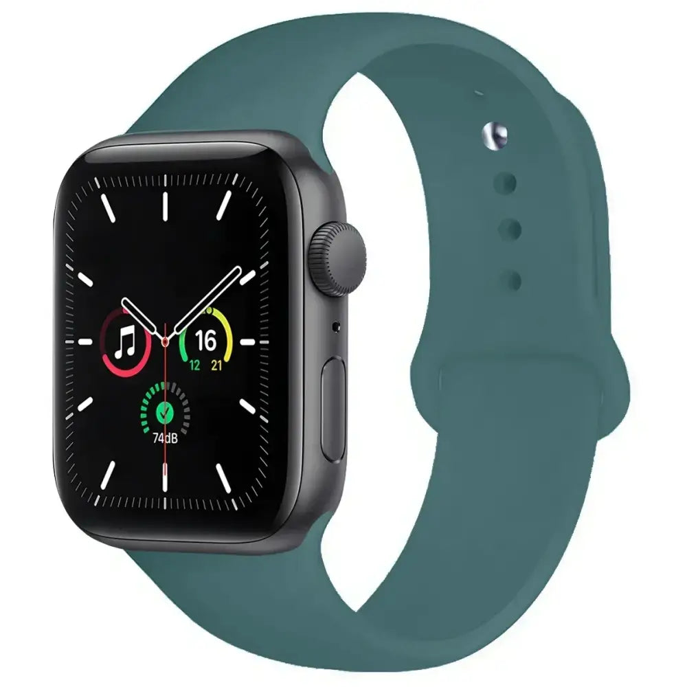 Silicone Band for Apple Watch Series (38mm - 42mm) (available in 45 colours) Habicare