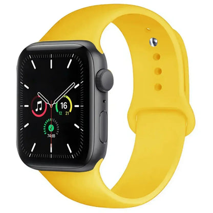 Silicone Band for Apple Watch Series (38mm - 42mm) (available in 45 colours) Habicare