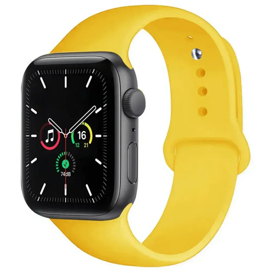 Silicone Band for Apple Watch Series (38mm - 42mm) (available in 45 colours) Habicare