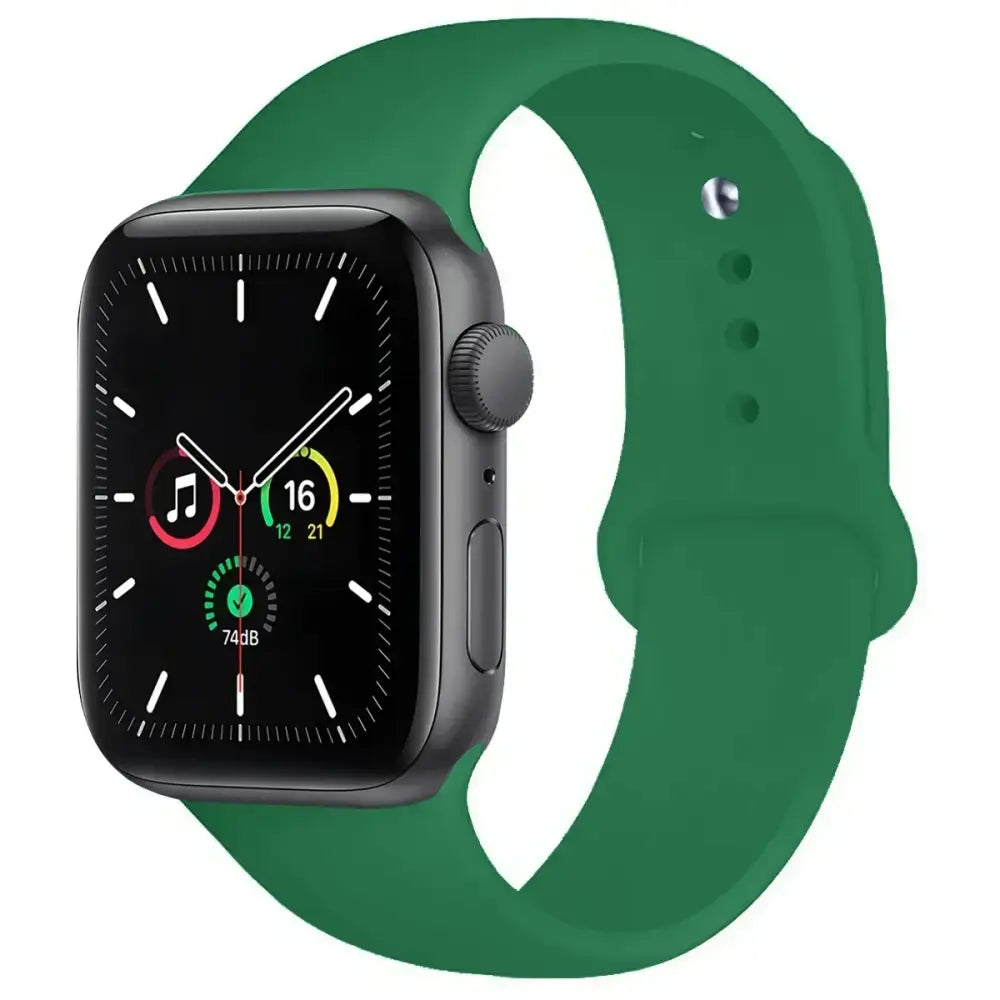 Silicone Band for Apple Watch Series (38mm - 42mm) (available in 45 colours) Habicare