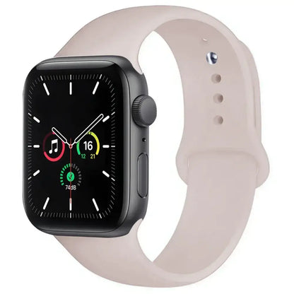 Silicone Band for Apple Watch Series (38mm - 42mm) (available in 45 colours) Habicare