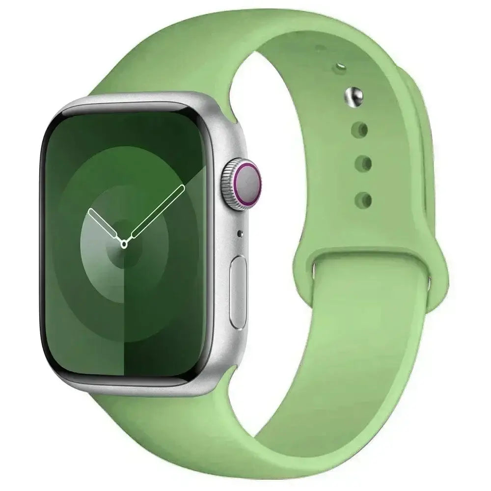 Silicone Band for Apple Watch Series (38mm - 42mm) (available in 45 colours) Habicare
