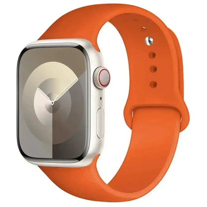 Silicone Band for Apple Watch Series (38mm - 42mm) (available in 45 colours) Habicare