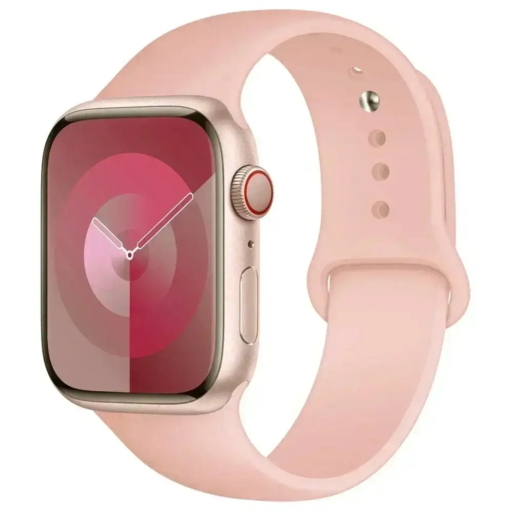 Silicone Band for Apple Watch Series (38mm - 42mm) (available in 45 colours) Habicare
