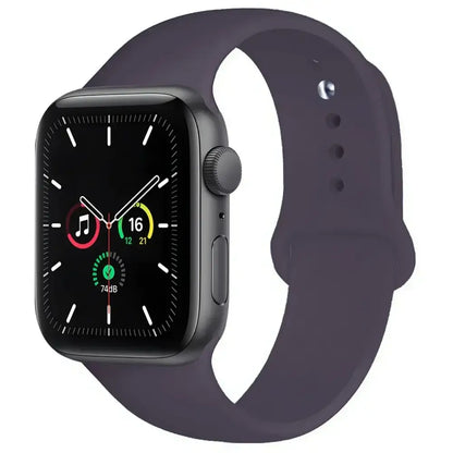 Silicone Band for Apple Watch Series (38mm - 42mm) (available in 45 colours) Habicare