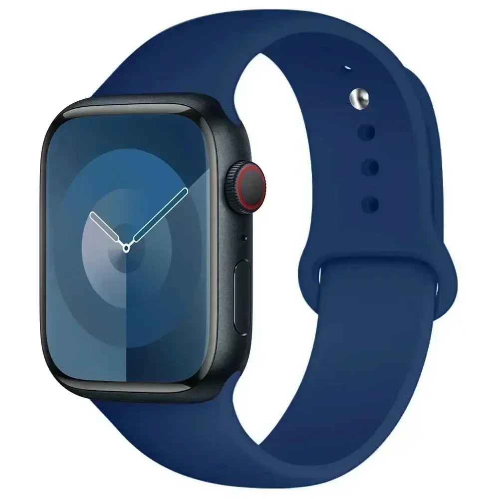 Silicone Band for Apple Watch Series (38mm - 42mm) (available in 45 colours) Habicare