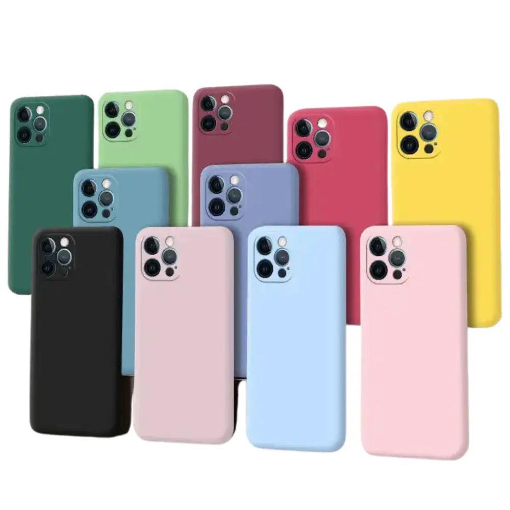 Silicone iPhone Case (iPhone 12 - iPhone 15 Series) - Available in multiple colours Habicare