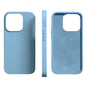 Silicone iPhone Case (iPhone 6 to iPhone 15 Series) - Available in light blue, red & black Habicare