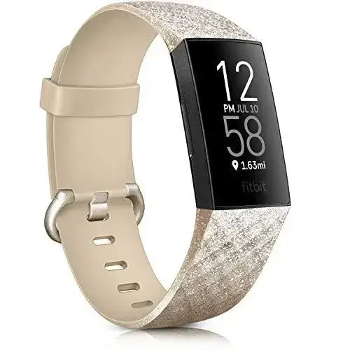 Silicone Replacement Band for Fitbit Charge 3/3SE/4 (available in 2 sizes & 14 colours) Habicare