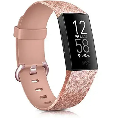 Silicone Replacement Band for Fitbit Charge 3/3SE/4 (available in 2 sizes & 14 colours) Habicare