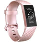 Silicone Replacement Band for Fitbit Charge 3/3SE/4 (available in 2 sizes & 14 colours) Habicare