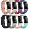 Silicone Replacement Band for Fitbit Charge 3/3SE/4 (available in 2 sizes & 14 colours)