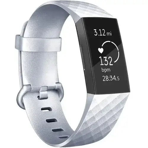 Silicone Replacement Band for Fitbit Charge 3/3SE/4 (available in 2 sizes & 14 colours) Habicare