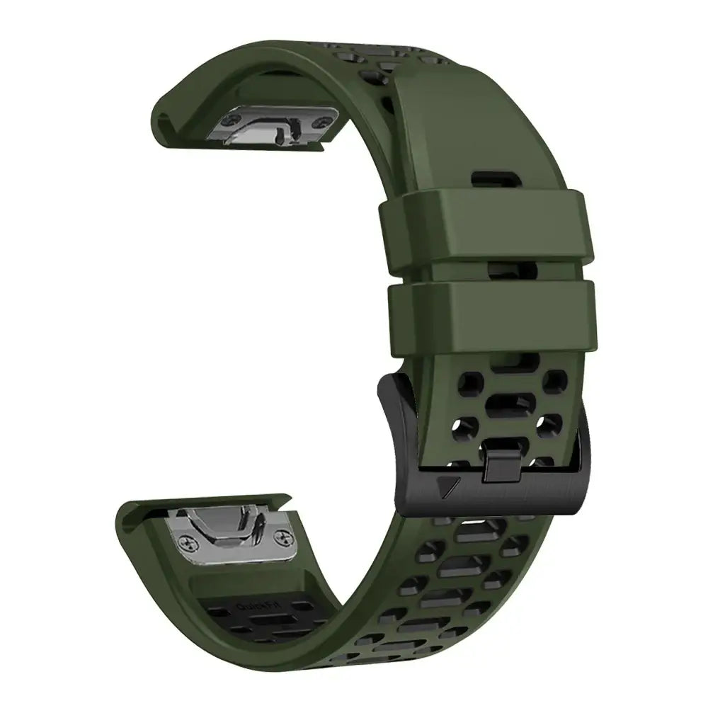 Silicone Watch Band for The Garmin Fenix 6 & 6 Pro (available in 12 colours) Habicare