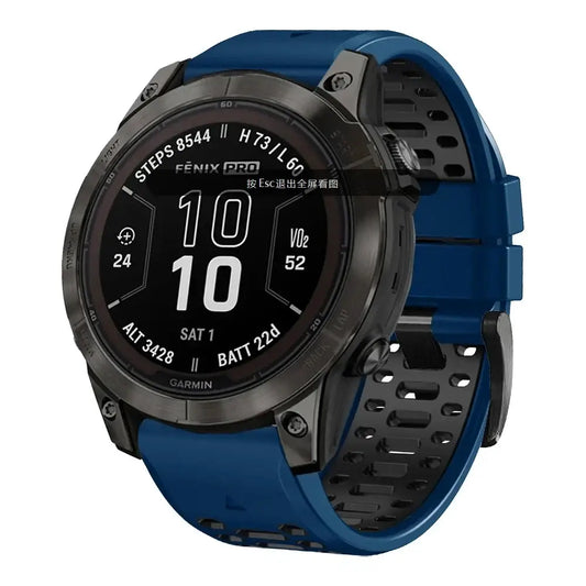Silicone Watch Band for the Garmin Fenix 8 (47mm (available in 12 colours) Habicare