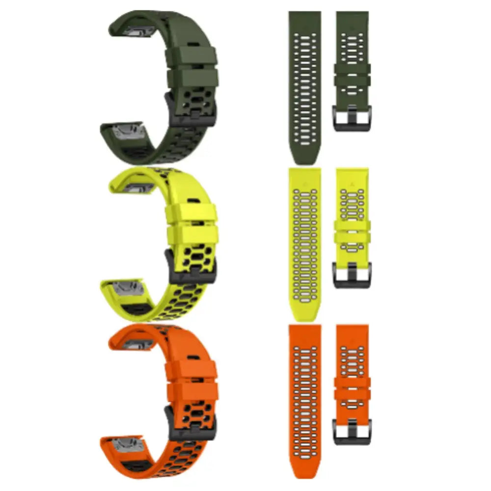Silicone Watch Band for the Garmin Fenix 8 (47mm (available in 12 colours) Habicare