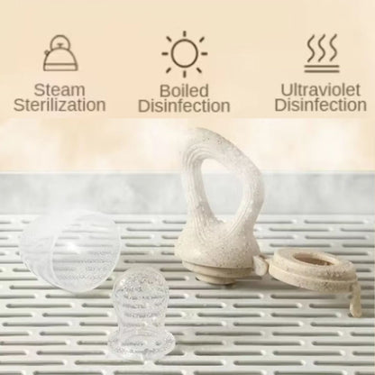 Baby Fruit Feeder - Safe Self-Feeding & Teething Relief