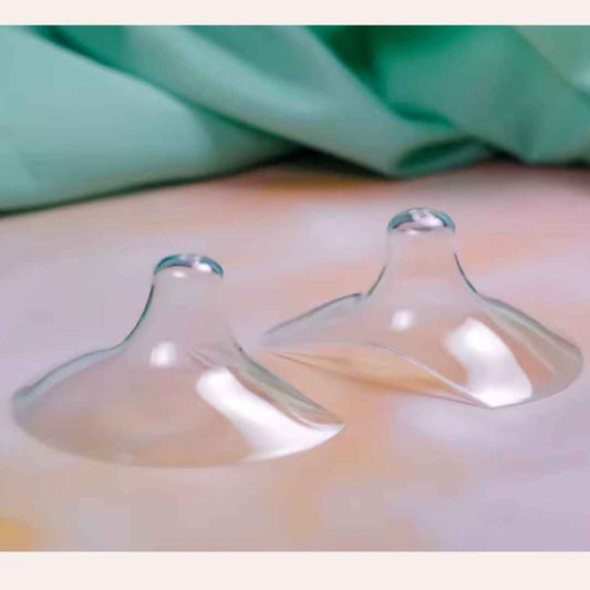 Breastfeeding Nipple Shield 2 Pack - Silicone Nursing Support