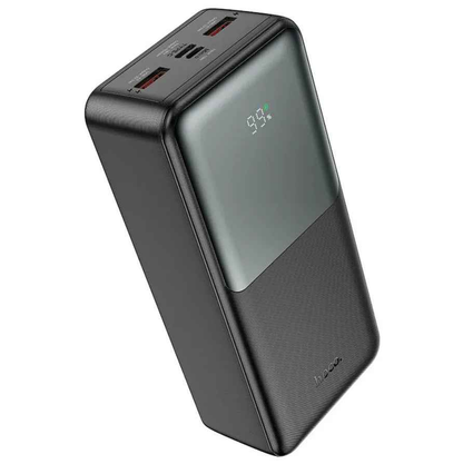 J136B 30000mAh Fast Charging Power Bank – 20W PD, Dual USB-A, Type-C Input/Output
