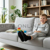 Crew Socks 12 Pairs/pack  Kids' 4-7 years Thin Black