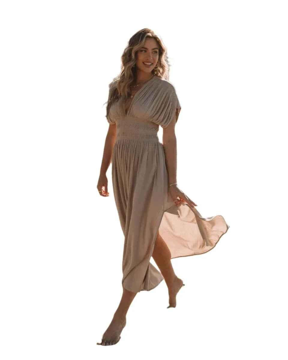 Slit & Chic Summer Dress