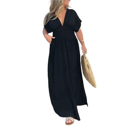 Slit & Chic Summer Dress