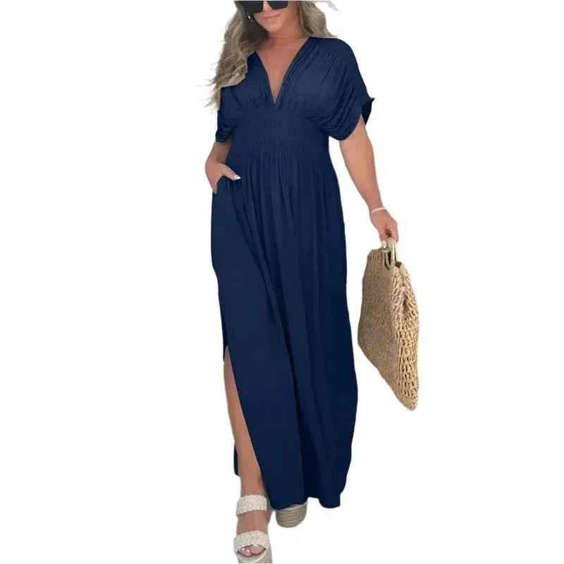 Slit & Chic Summer Dress