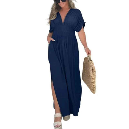 Slit & Chic Summer Dress