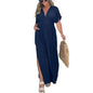 Slit & Chic Summer Dress