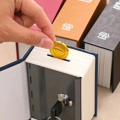 Small Book Safe (Lock Box) / Money Tin 9eight5
