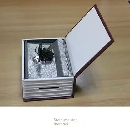 Small Book Safe (Lock Box) / Money Tin 9eight5