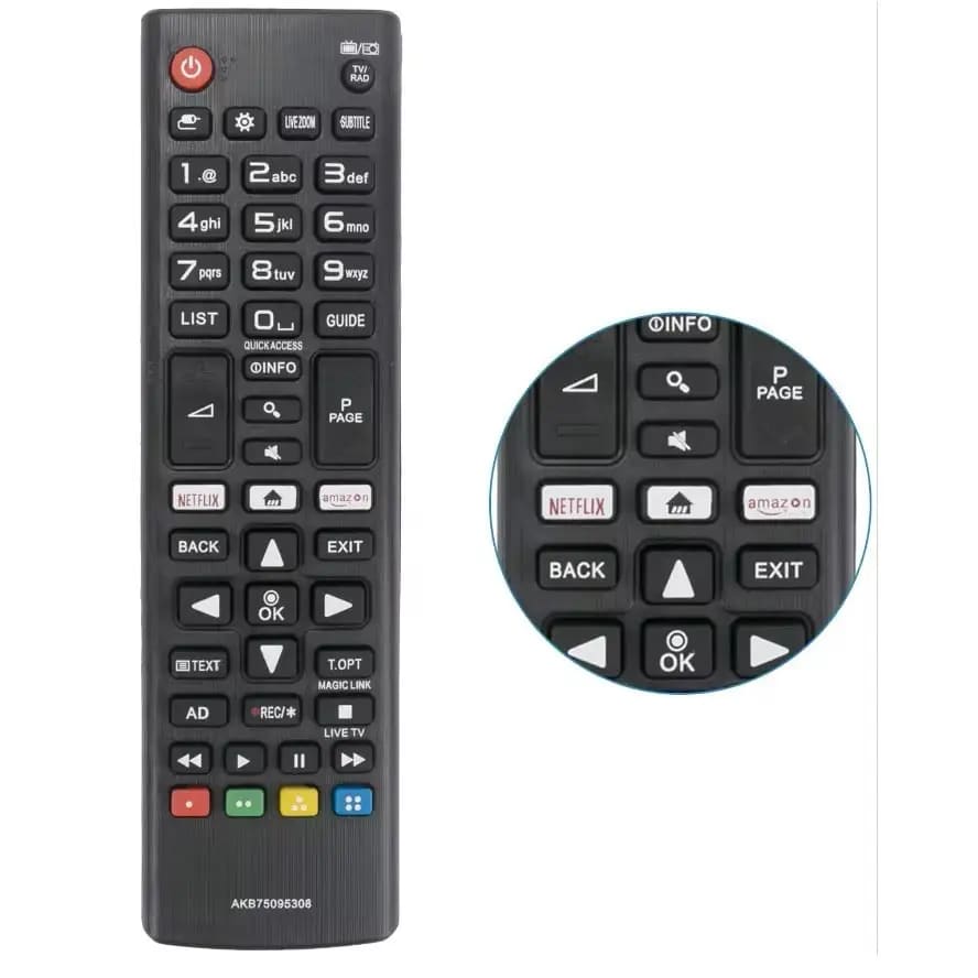 Smart TV Remote (LG TV’s) 9eight5