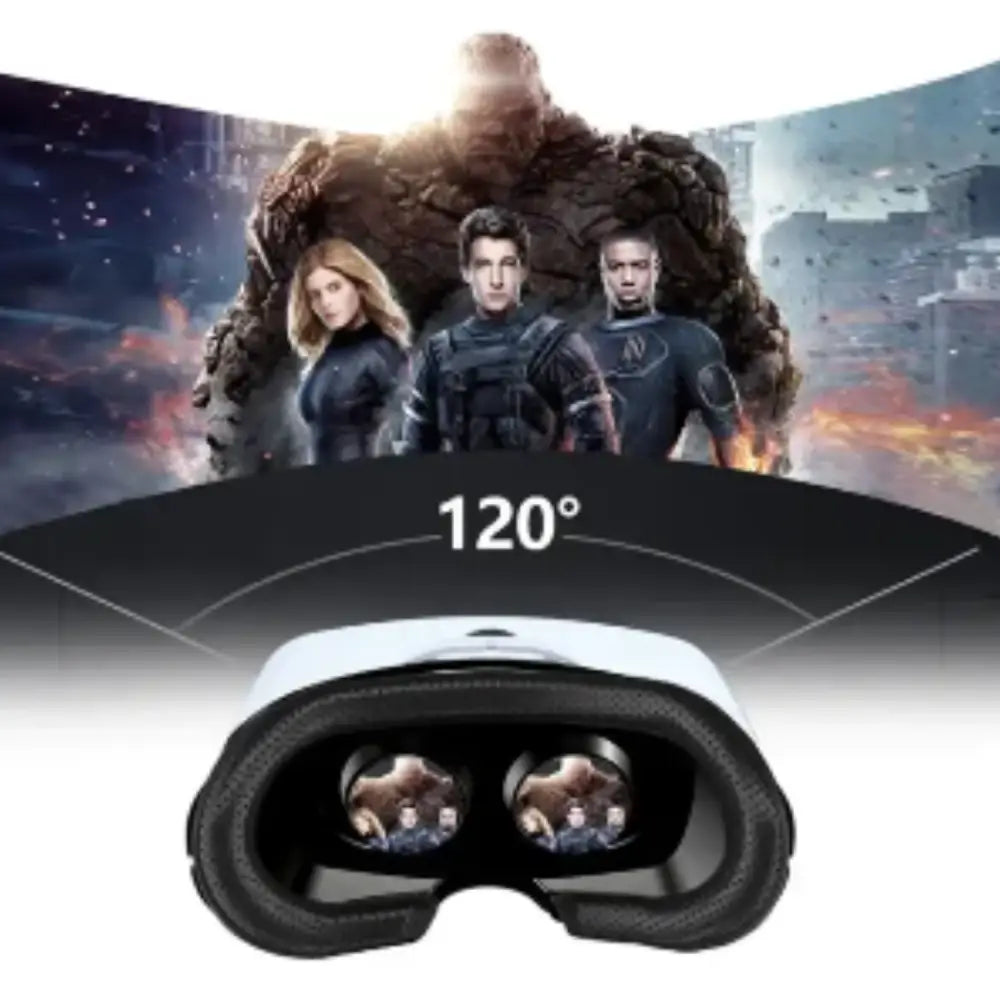 Smart VR Headset with Remote – 3D Virtual Reality for Phones Habicare