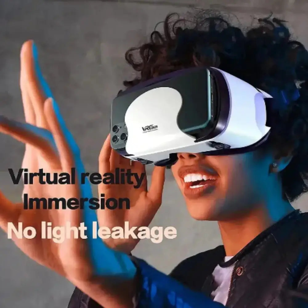 Smart VR Headset with Remote – 3D Virtual Reality for Phones Habicare