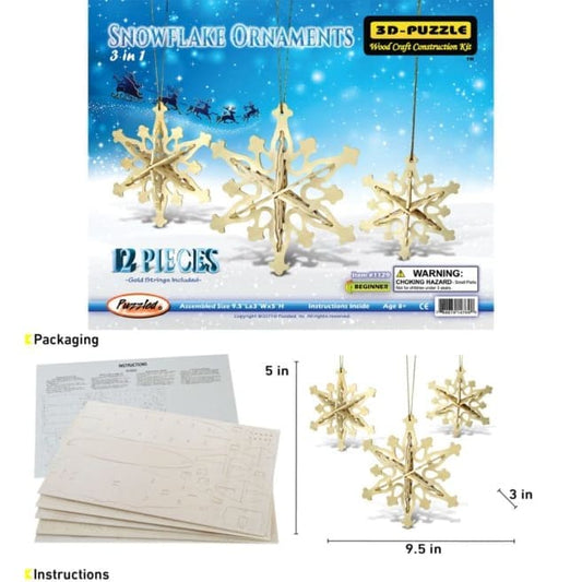 Snowflake Ornaments 9eight5