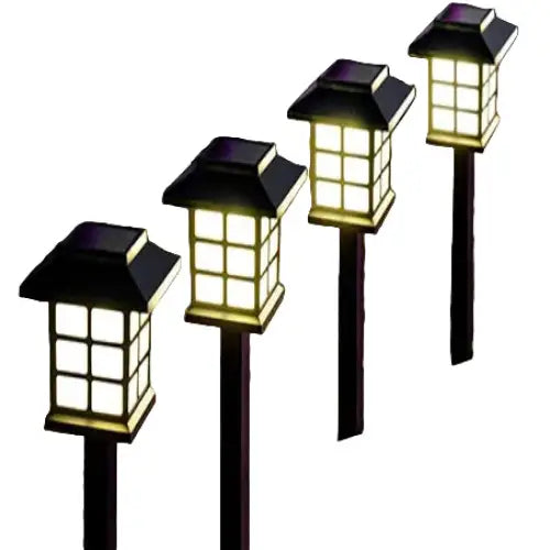 Solar LED Pathway Lights (2/4/6/8Pcs) Habicare