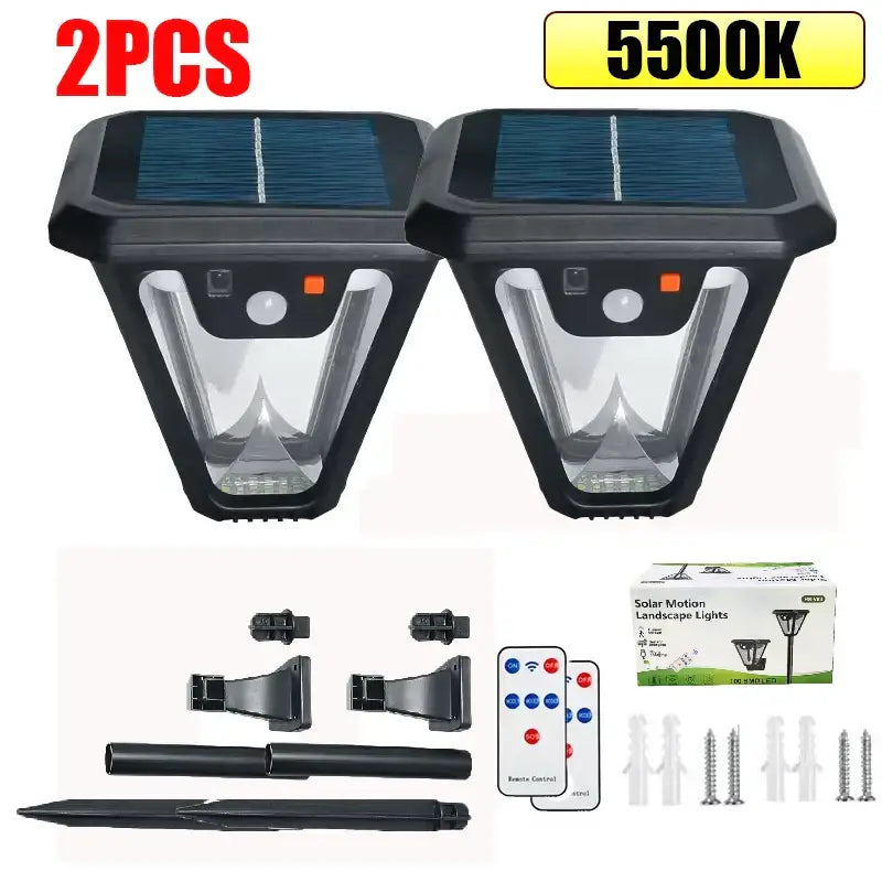 Solar Pathway Lights with Motion Sensor Habicare