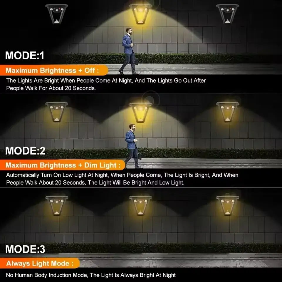 Solar Pathway Lights with Motion Sensor Habicare