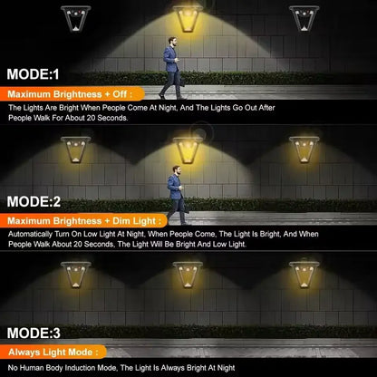 Solar Pathway Lights with Motion Sensor Habicare